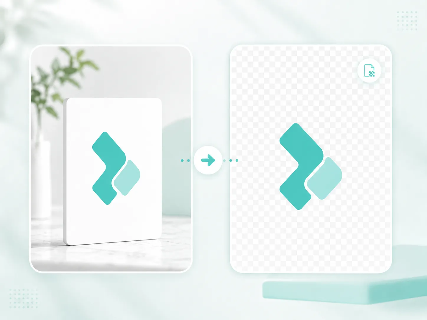 Logo converted from white background to transparent PNG.